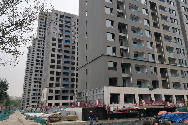 郑州郑地·美景东望三期使用东吴天子外墙岩棉保温板